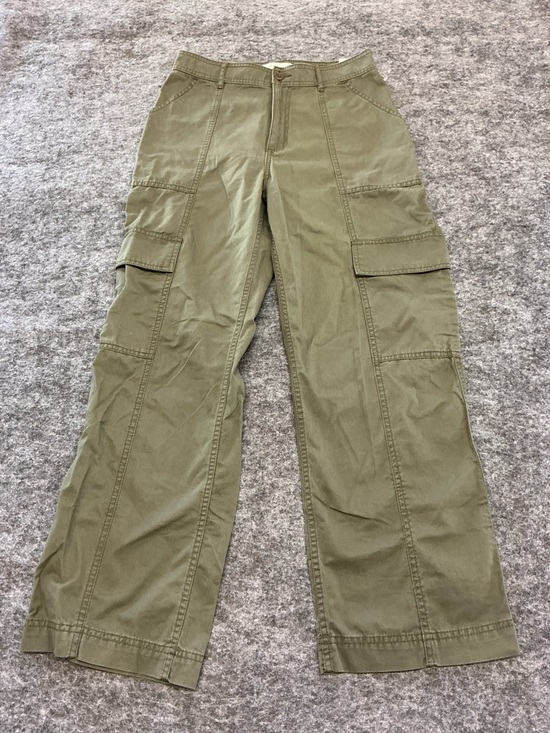 Abercrombie & Fitch Pants - Abercrombie & Fitch Olive Green Men's Cargo Pants with Utility Pockets Size 29|8
